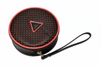 Guess Seductive Black & Red Cosmetic Bag - Leather