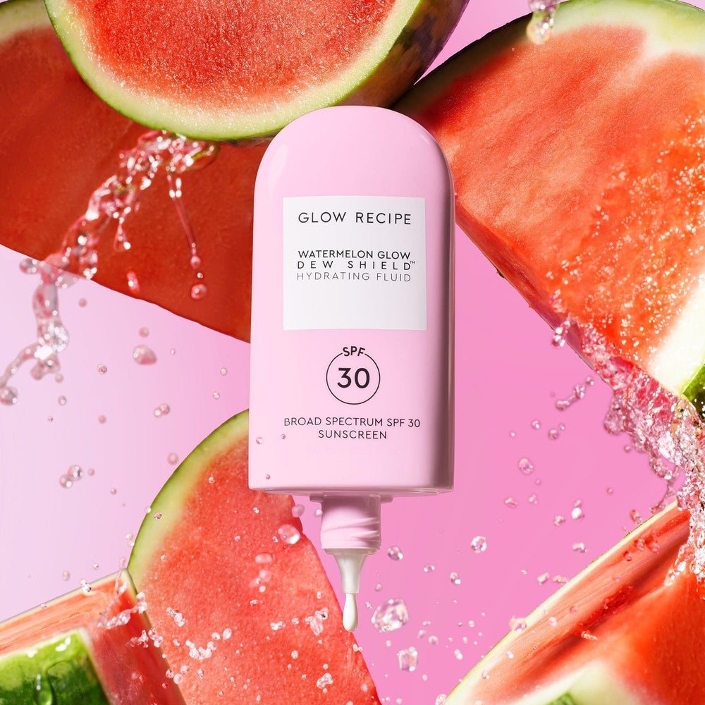 
                  
                    Glow Recipe Watermelon Dew Shield SPF 30 Hydrating Fluid Sunscreen 10ml - AugustSa Shop
                  
                