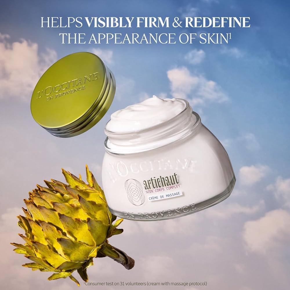 L’Occitane Artichoke Massage Cream 200ml - AugustSa Shop