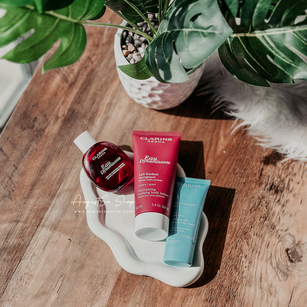 
                  
                    Clarins Eau Dynamisante Gift Set - AugustSa Shop
                  
                