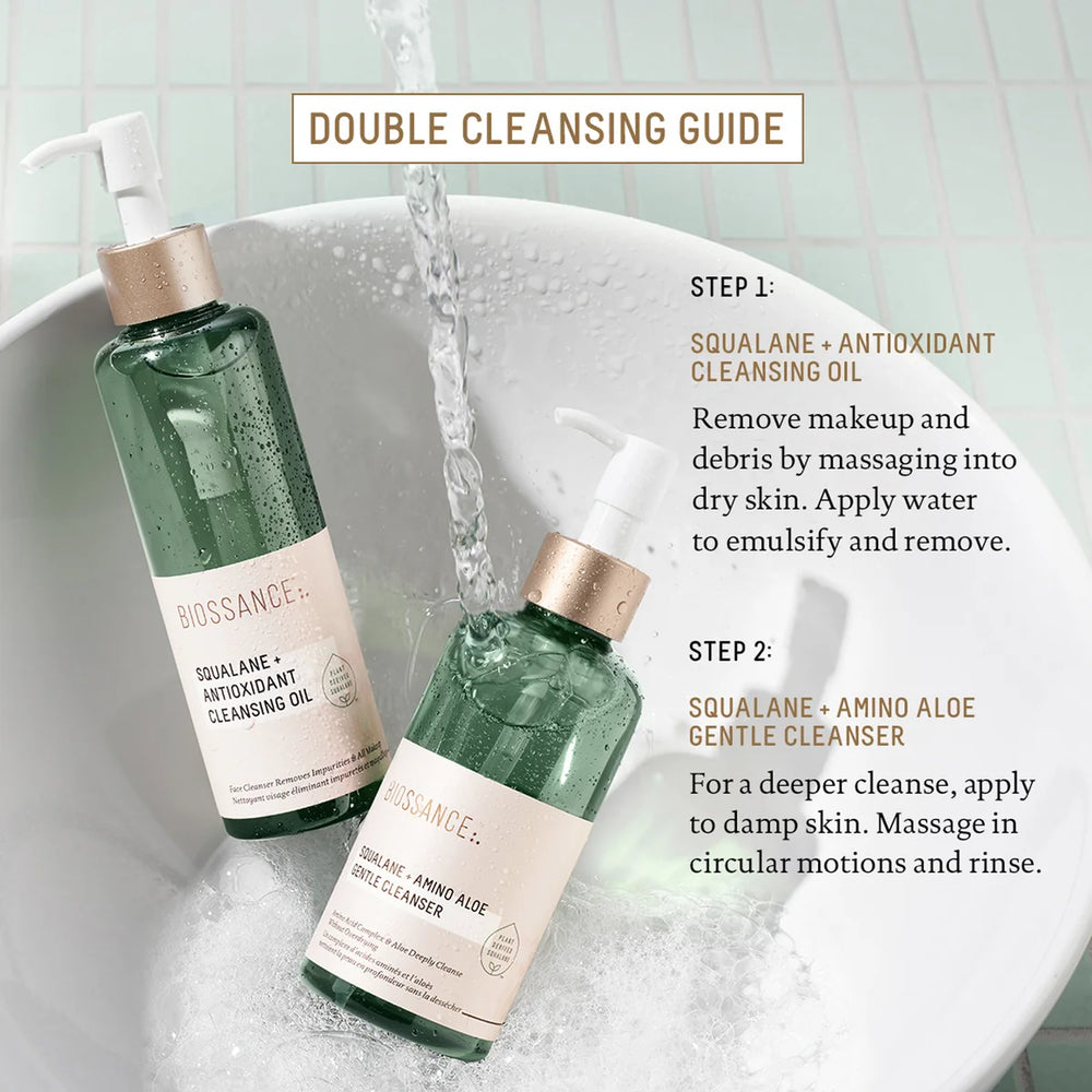 
                  
                    Biossance Squalane and Amino Aloe Gentle Cleanser 200ml - AugustSa Shop
                  
                