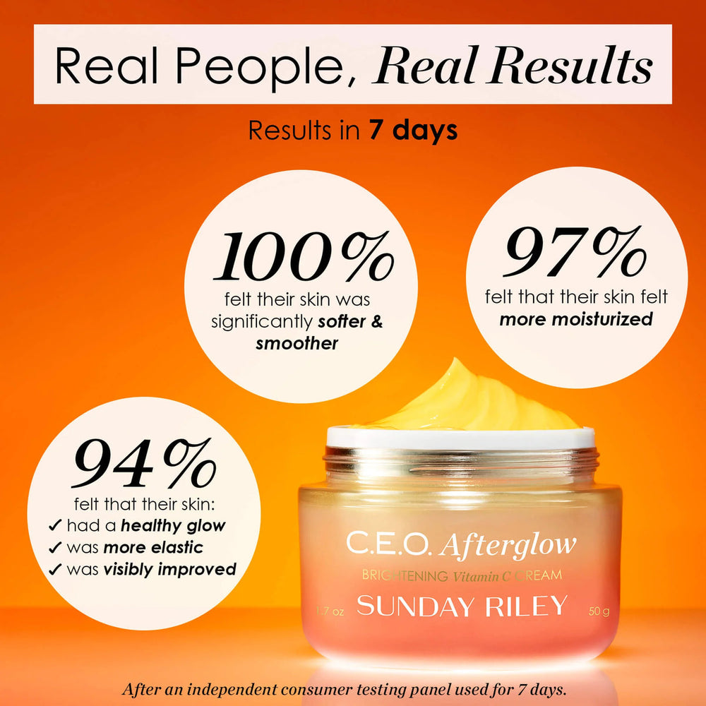 
                  
                    Sunday Riley C.E.O. Afterglow Brightening Vitamin C Cream 50ml - AugustSa Shop
                  
                