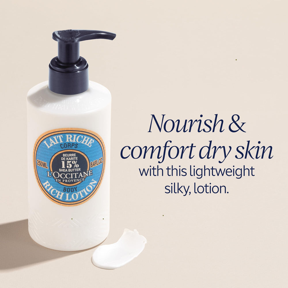 
                  
                    L'Occitane Shea Body Rich Lotion 250ml - AugustSa Shop
                  
                