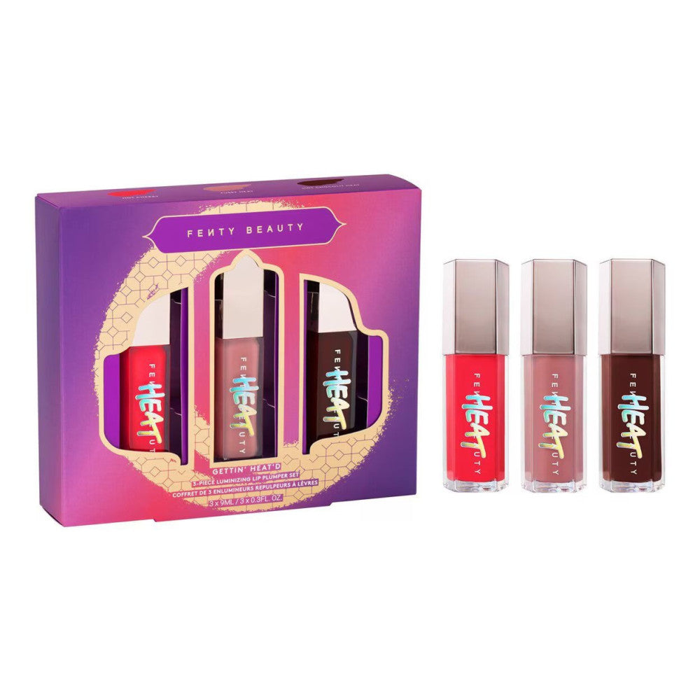 FENTY BEAUTY Gettin' Heat'd Lip Plumper Set - AugustSa Shop
