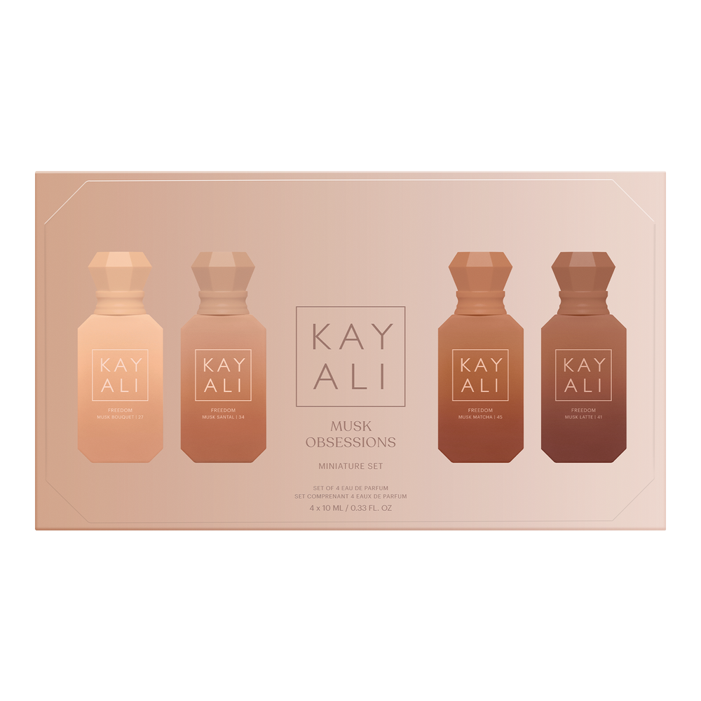 KAYALI Musk Obsessions Mini Perfume Set 4*10ml - AugustSa Shop