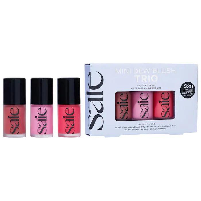 Saie Mini Dew Blush Trio Set 3x7ml - AugustSa Shop