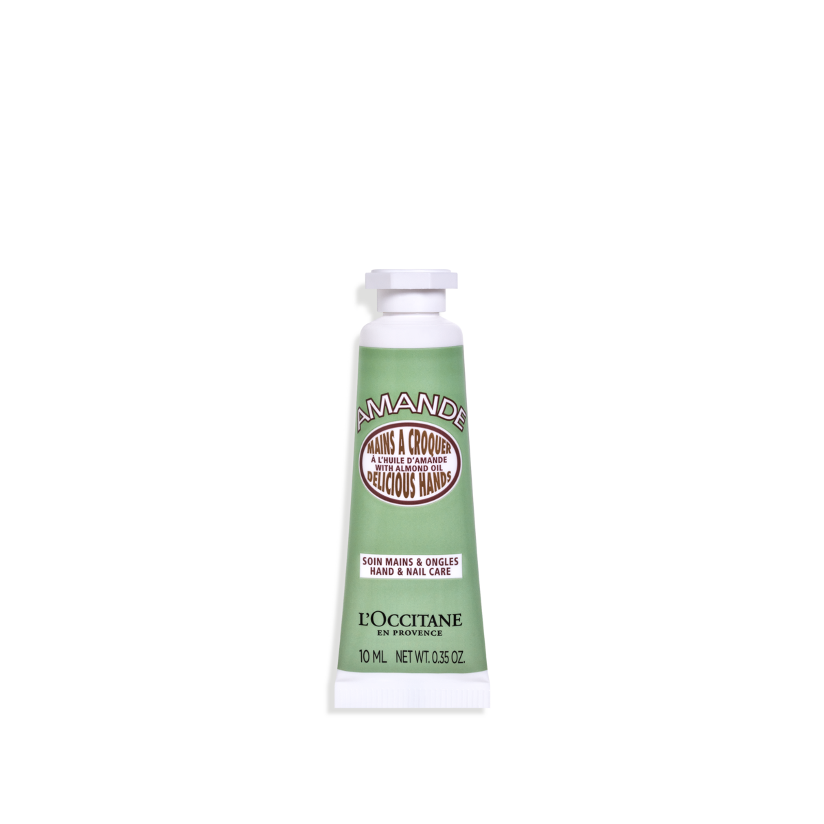 L'Occitane Amande Hand And Nail Care Cream 10Ml - AugustSa Shop
