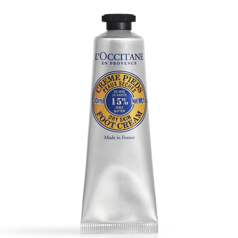 L'Occitane Shea Butter 15% Foot Cream 30ml - AugustSa Shop