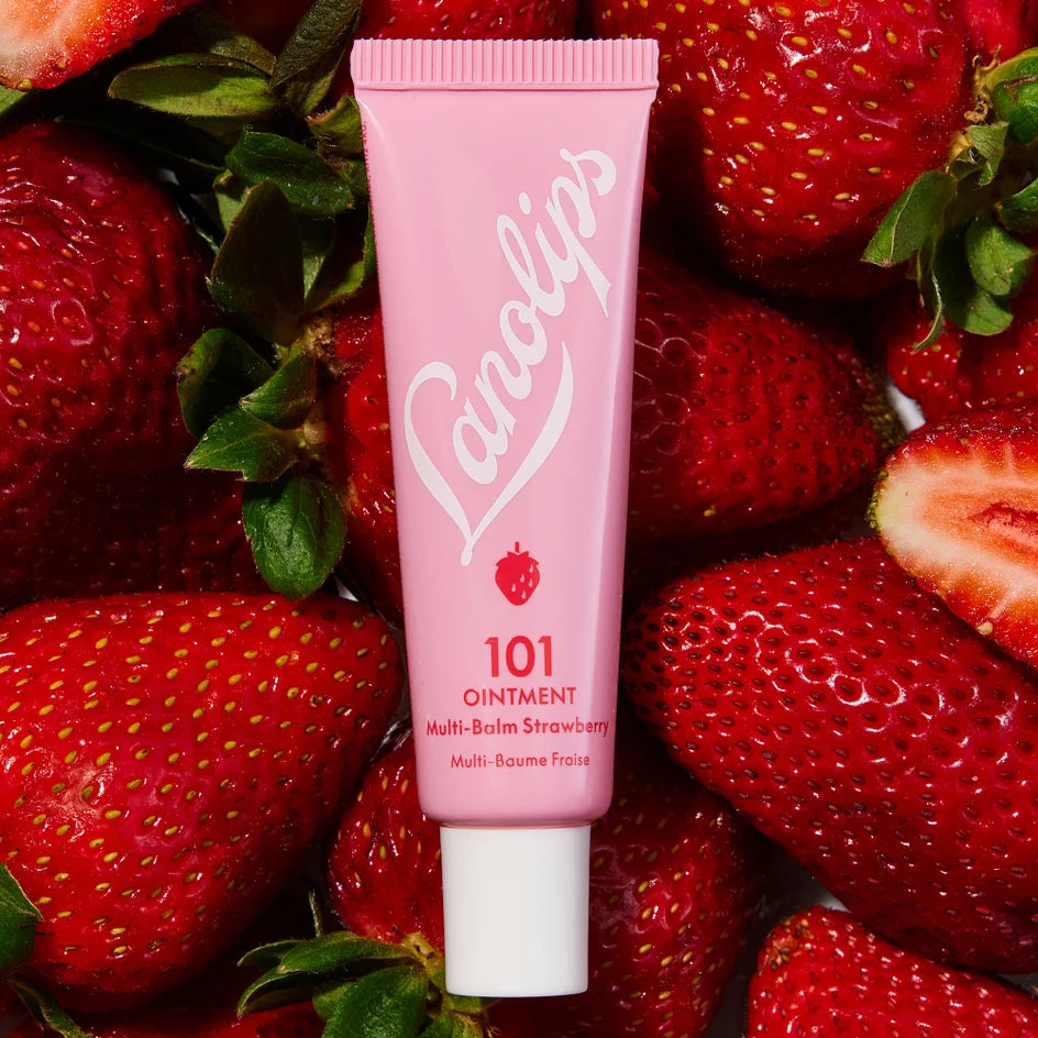 Lanolips 101 Ointment Multi-Balm - Strawberry 3g - AugustSa Shop