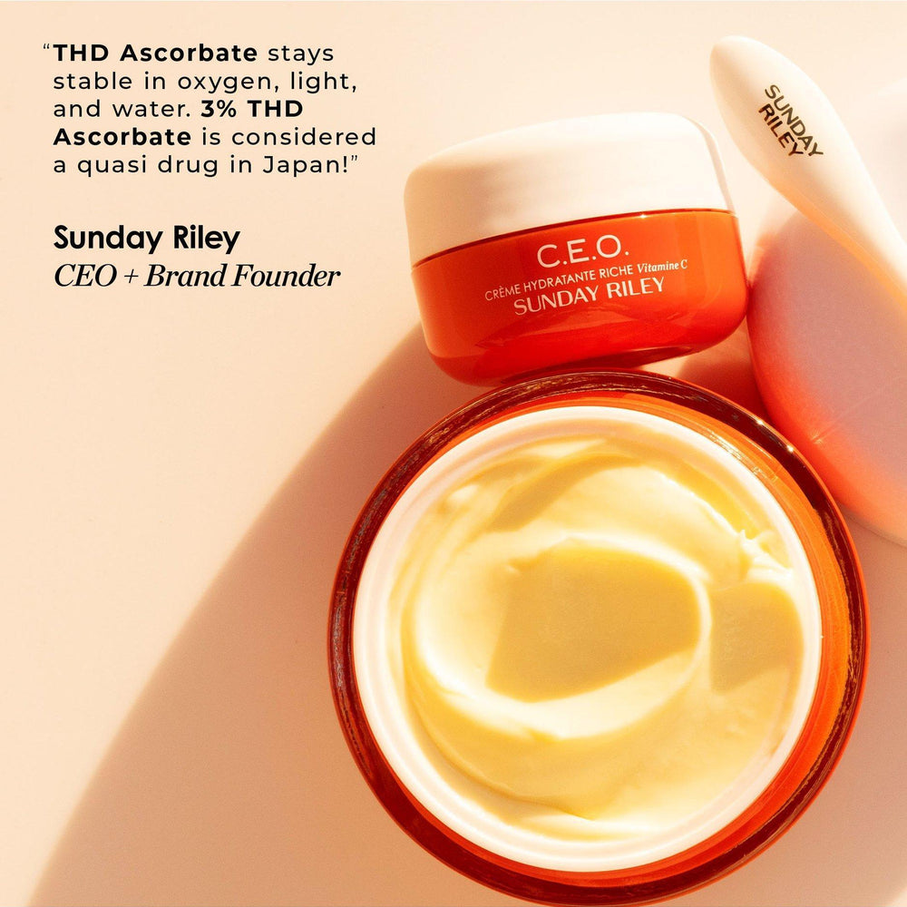 Sunday Riley C.E.O. Vitamin C Rich Hydration Cream 15g - AugustSa Shop