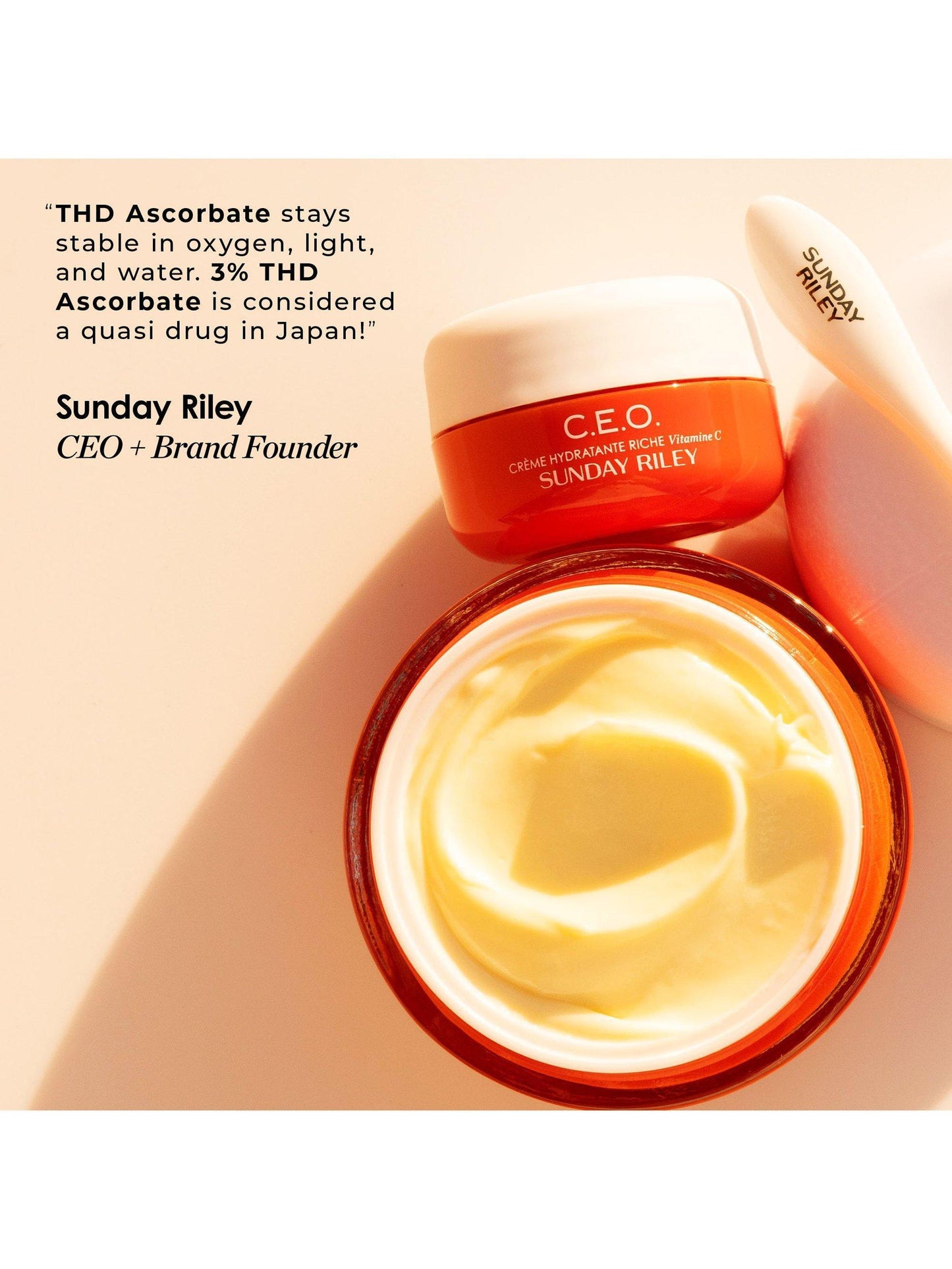 Sunday Riley C.E.O. Vitamin C Rich Hydration Cream 15g - AugustSa Shop