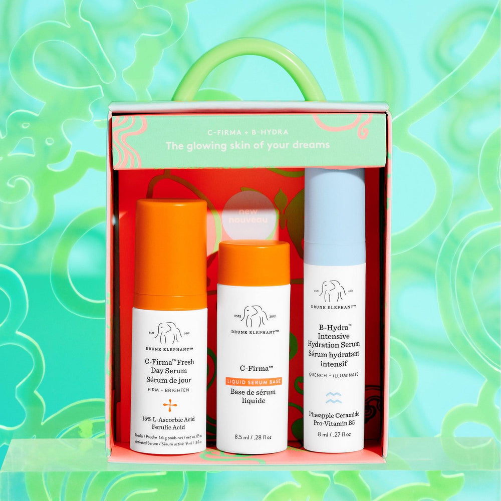 
                  
                    Drunk Elephant The Glowing Skin Of Pure Dreams Set - AugustSa Shop
                  
                