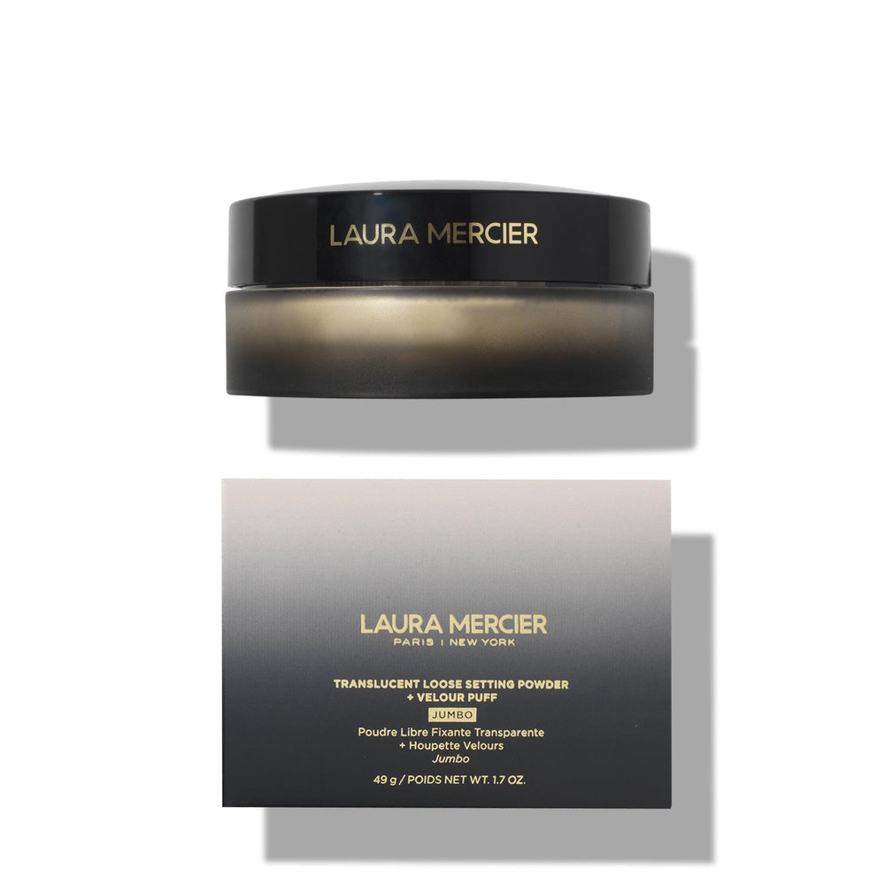 Laura Mercier Translucent Loose Setting Powder + Velour Puff JUMBO 49G - AugustSa Shop