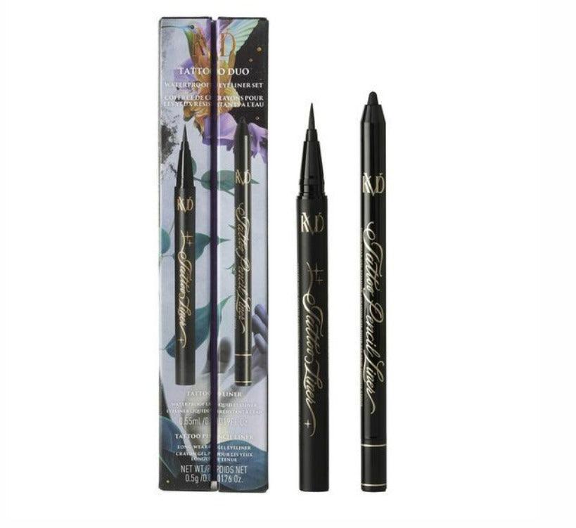 KVD Tattoo Duo Waterproof Vegan Eyeliner Set - AugustSa Shop