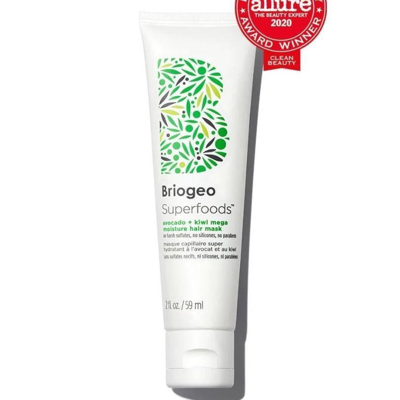 Briogeo Superfoods Avocado + Kiwi Mega Moisture Hair Mask Travel Size 59ML - AugustSa Shop