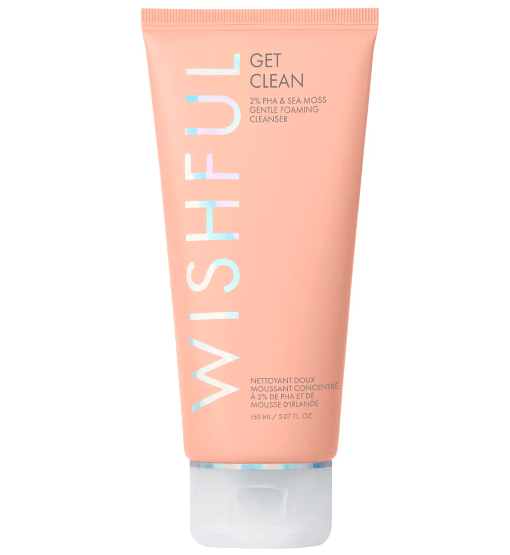 Get Clean 2% PHA & Sea Moss Gentle Foaming Cleanser 150ML - AugustSa Shop
