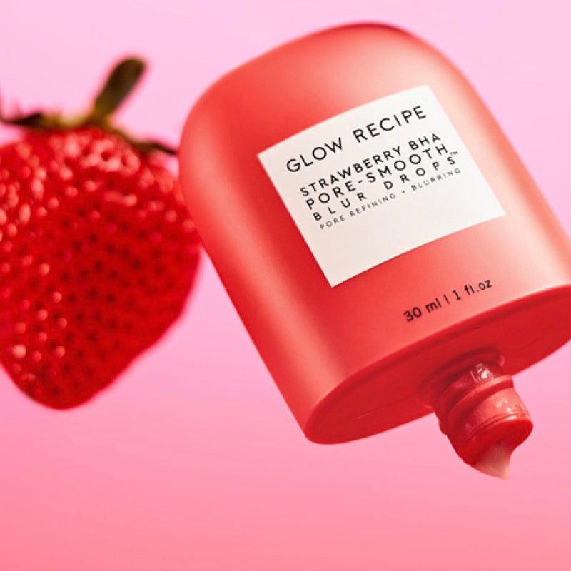 Glow Recipe Strawberry Smooth Bha Pore Smooth Drops 30Ml - AugustSa Shop